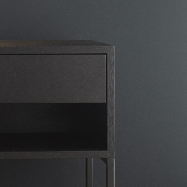 Mesa Noche Cube Black