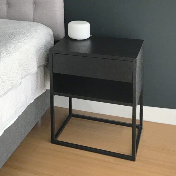 Mesa Noche Cube Black